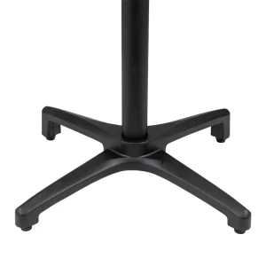 Alec Folding Table Base White Black Chairforce