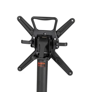 Alexis Folding Table Base Black Closeup folded Chairforce
