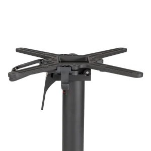 Alexis Folding Table Base Black Closeup Chairforce