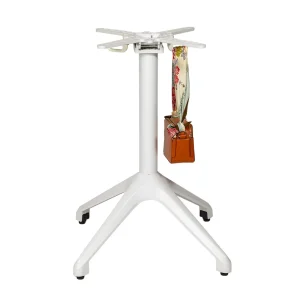 Alexis Folding Table Base White handbag hooks Chairforce