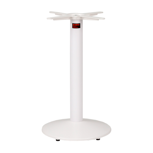 Eamon Round Table Base, White
