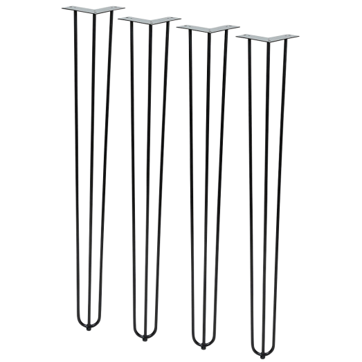 Hairpin Kitchen Counter Height Table Legs Set of 4