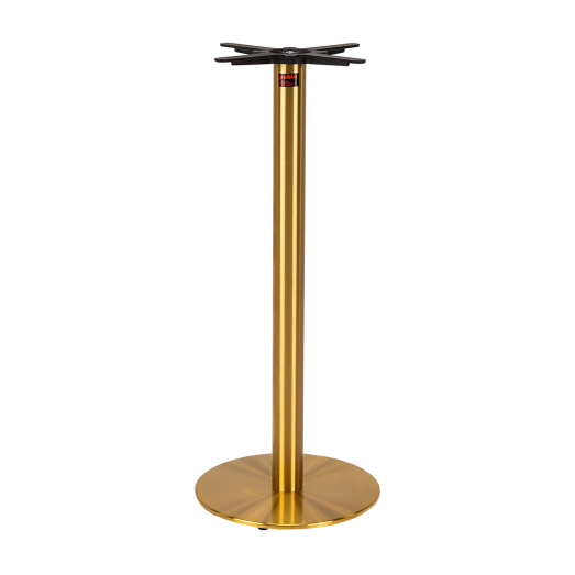 Jasper Gold Stainless Steel Bar Table Base
