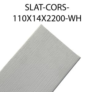 SLAT CORS 110X14X2200 WH
