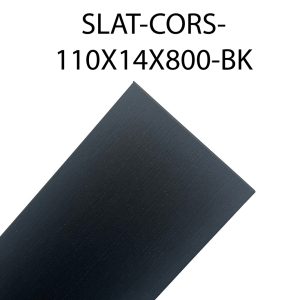 SLAT CORS 110X14X800 BK