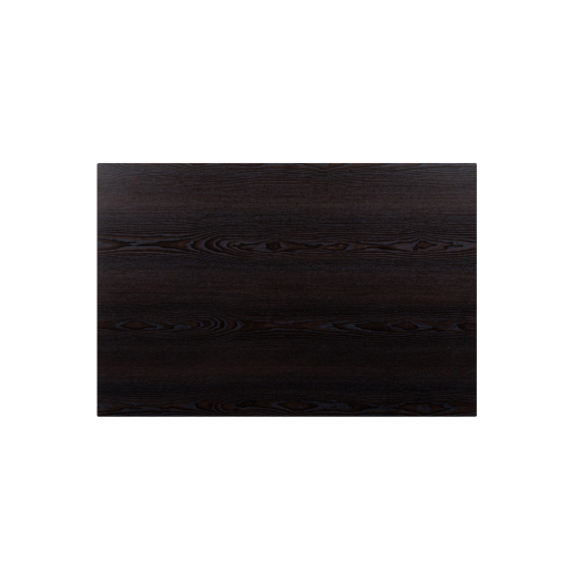 Rectangle Diego Composite High Pressed Laminate Table Tops, Black Ash