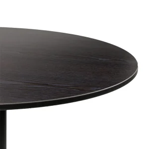 diego round black ash close top chairforce