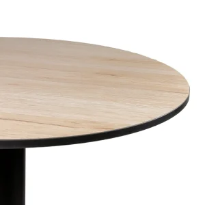 diego round light oak close top chairforce