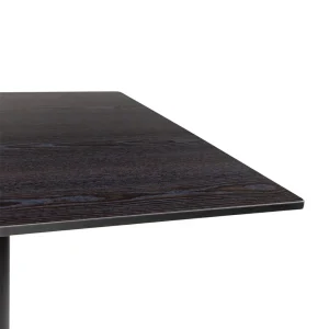 diego square black ash close top chairforce