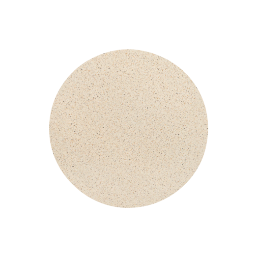 Round Ricardo High Pressed Resin Table Tops, Arketa Stone