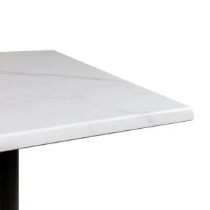 ricardo square white marble close top chairforce